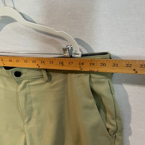 Jachs Mens Shorts Khaki Performance Pockets Stretch Belt Loops Size 40W - Picture 9 of 16